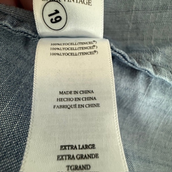 Women's Rails Shawna Denim Medium Wash Midi Dress Size  XL-Barely worn was $178 - Picture 10 of 10